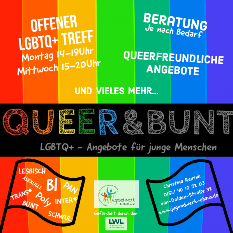 Queer & Bunt – Jugendwerk Ahaus e. V.